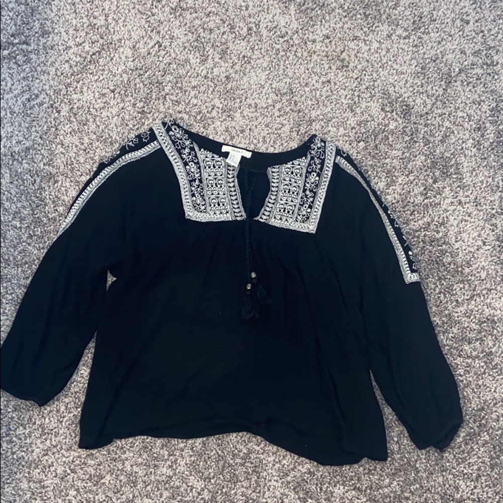 Forever 21 Black Top - Size M
